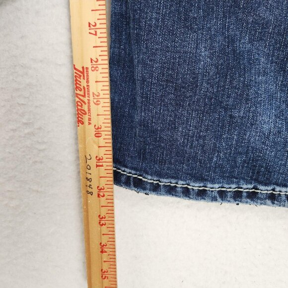 Silver Jeans Womens 29x33 Blue Suki Bootcut Stretch Dark Wash Low Rise Denim - Picture 6 of 15